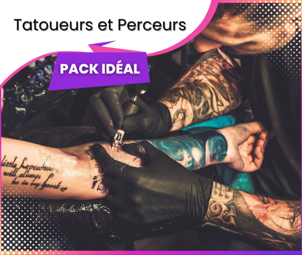 Pack Marketing Tatoueurs et Perceurs