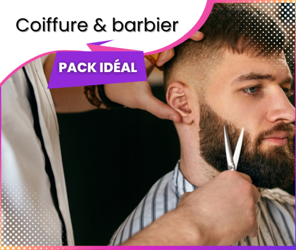 Pack Marketing Coiffure et Barbier