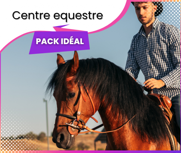 Pack Marketing Centre Équestre et Activités Équestres