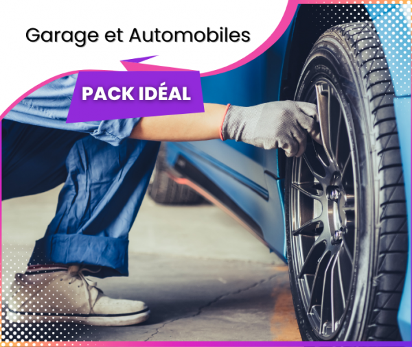 Pack Marketing Garage et Services Automobiles