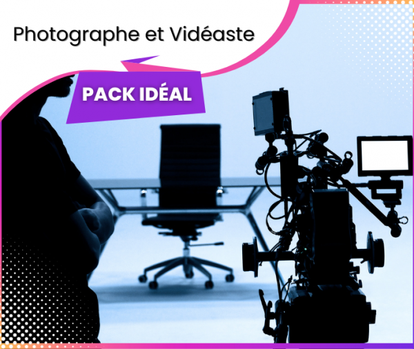 Pack Marketing Photographe et Vidéaste