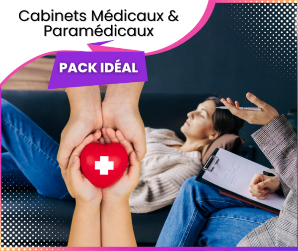 Pack Marketing Cabinets Médicaux et Paramédicaux