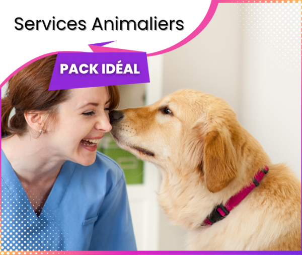 Pack Marketing Services Animaliers (Vétérinaires, Toilettage, Pensions)