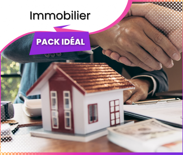 Pack Marketing Immobilier (Agences Immobilières, Promoteurs)