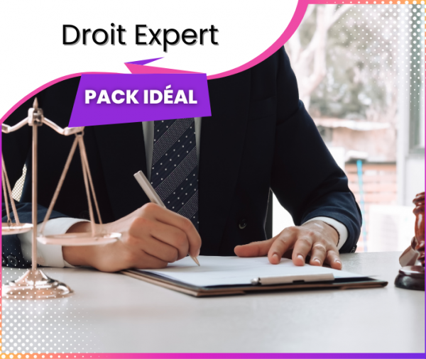 Pack Marketing Droit Expert (avocats, notaires, juristes...)