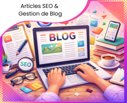 Rédaction d'Articles SEO & Gestion de Blog
