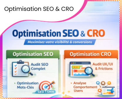 Optimisation SEO & CRO - One page