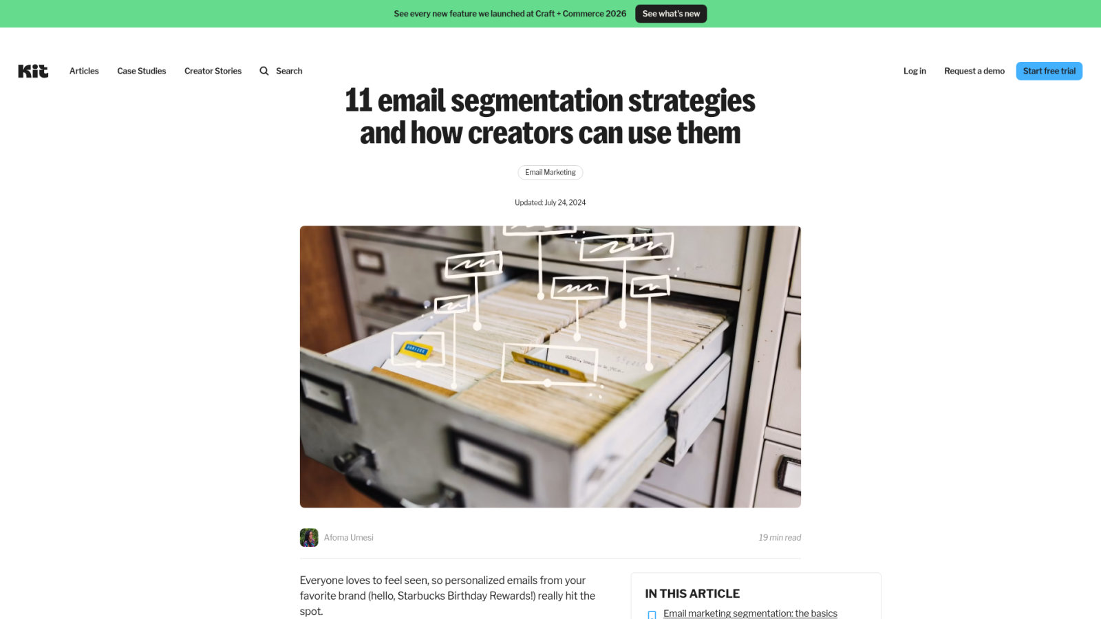 Analyse et segmentation pour une performance durable